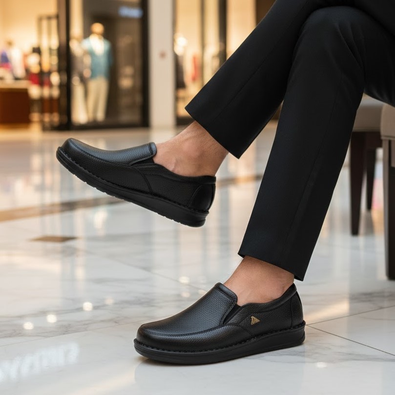 خرید آنلاین کفش طبی دیابتی مردانه آرای مدل آرات کد 01